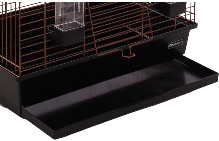 Flamingo Parakeet cage Halura Copper Black