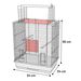 Parakeet cage Halura Copper Black