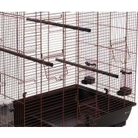 Flamingo Parakeet cage Macha Copper Black