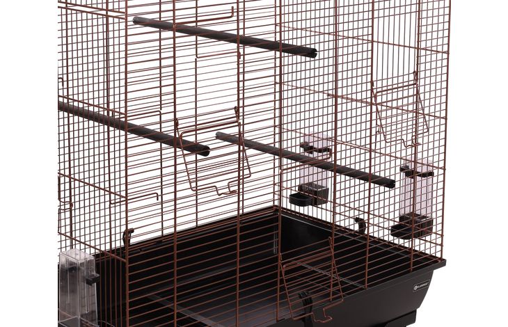 Flamingo Parakeet cage Macha Copper Black