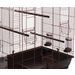 Parakeet cage Macha Copper Black