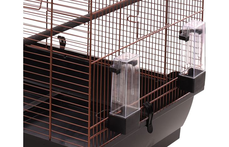 Flamingo Parakeet cage Macha Copper Black