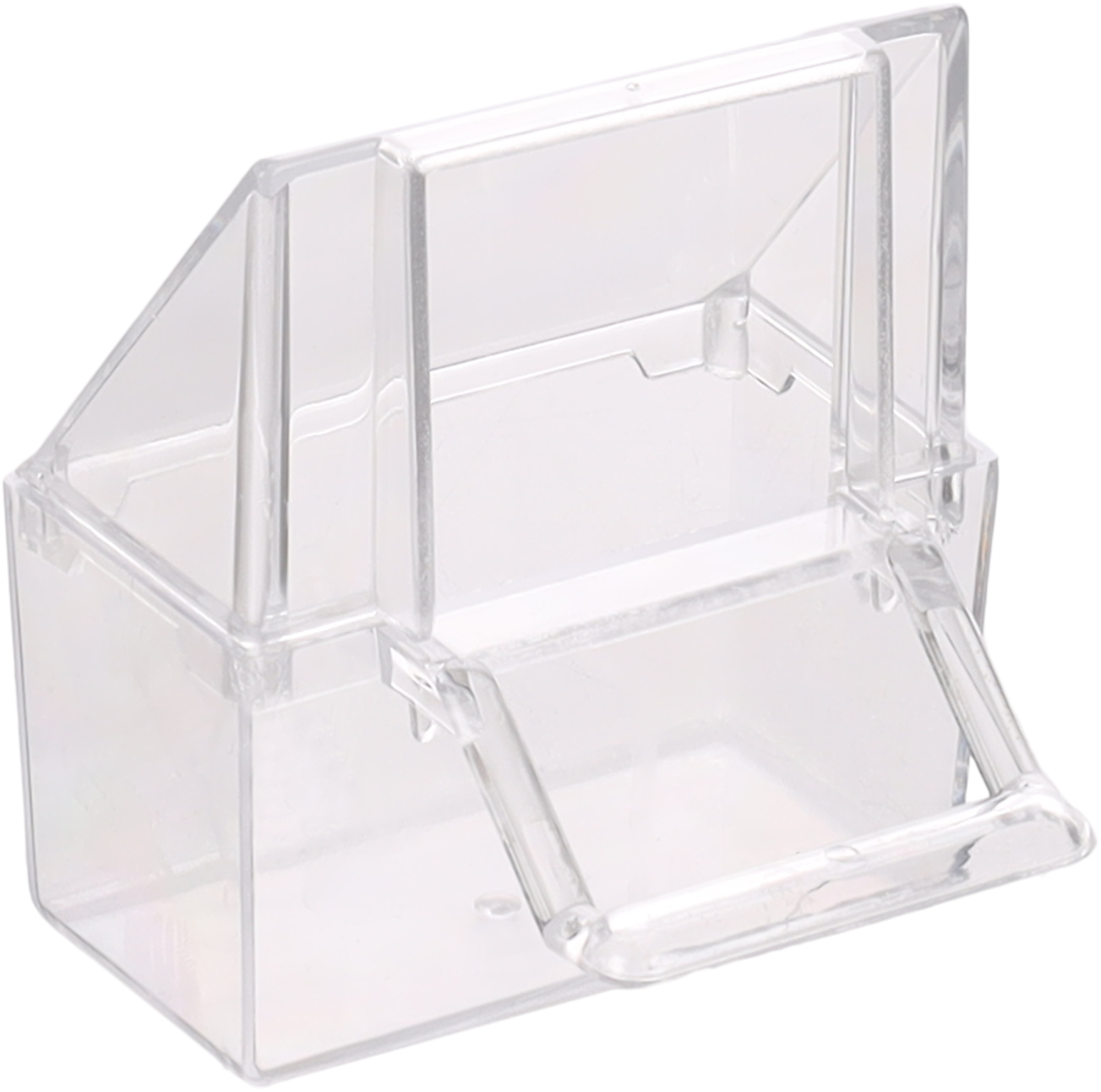 Flamingo Seed and water cup with step Pano Transparent