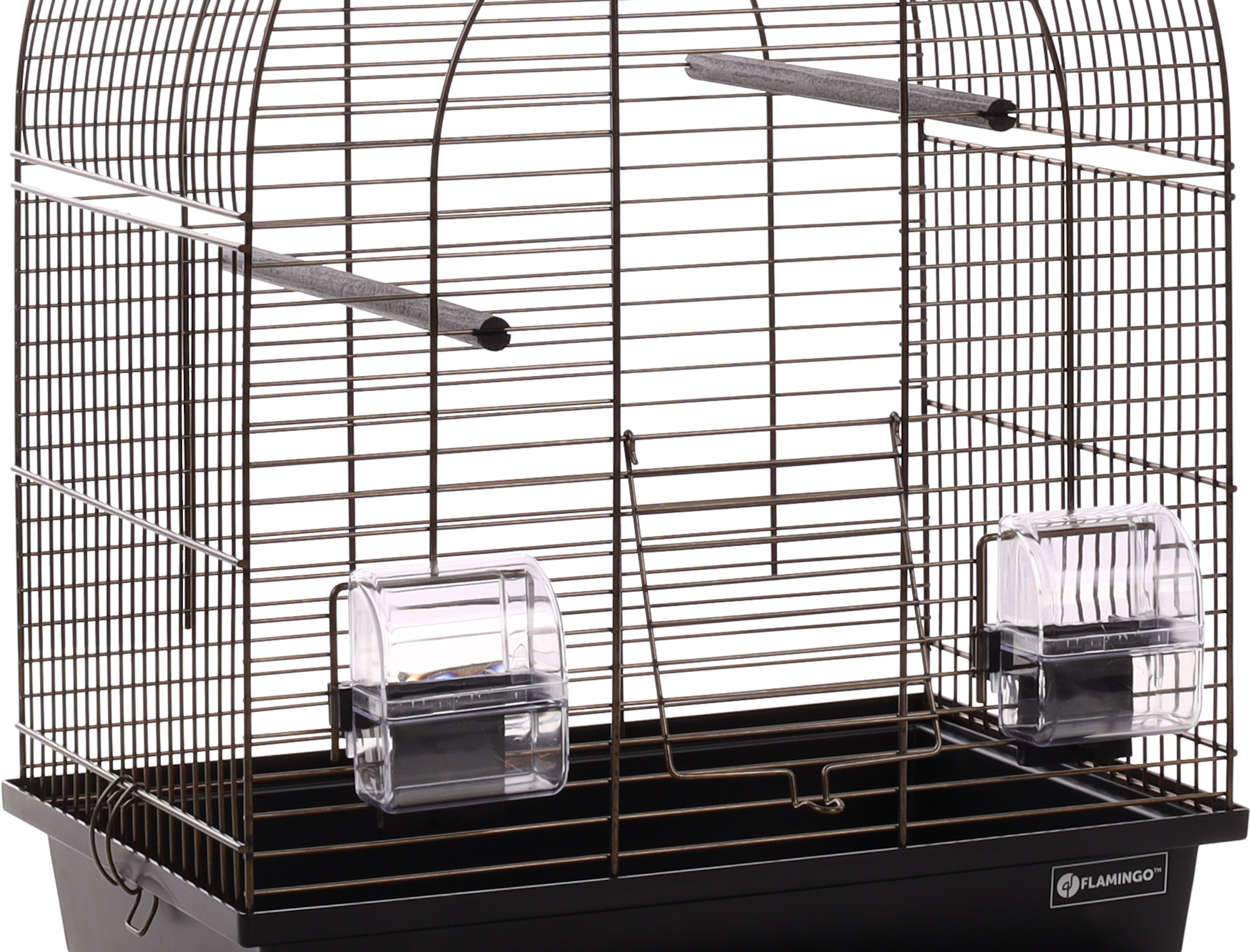 Flamingo Parakeet cage Klara 1 Bronze Black
