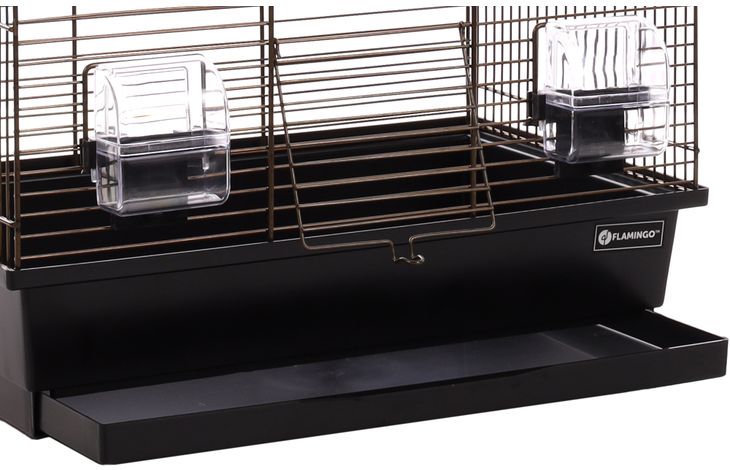 Flamingo Parakeet cage Numfor 1 Black