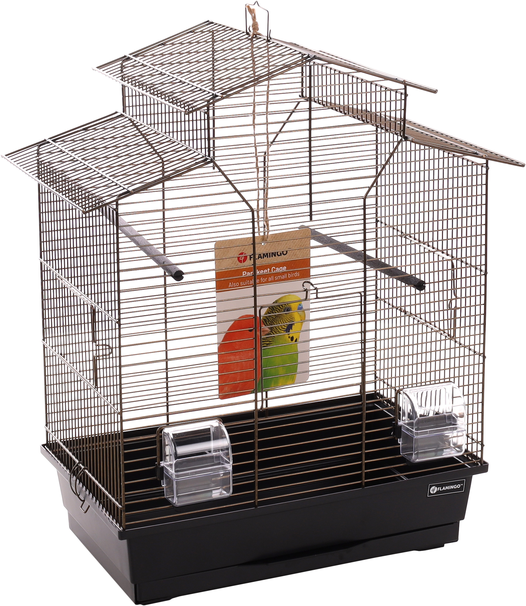 Flamingo Parakeet cage Numfor 1 Bronze Black