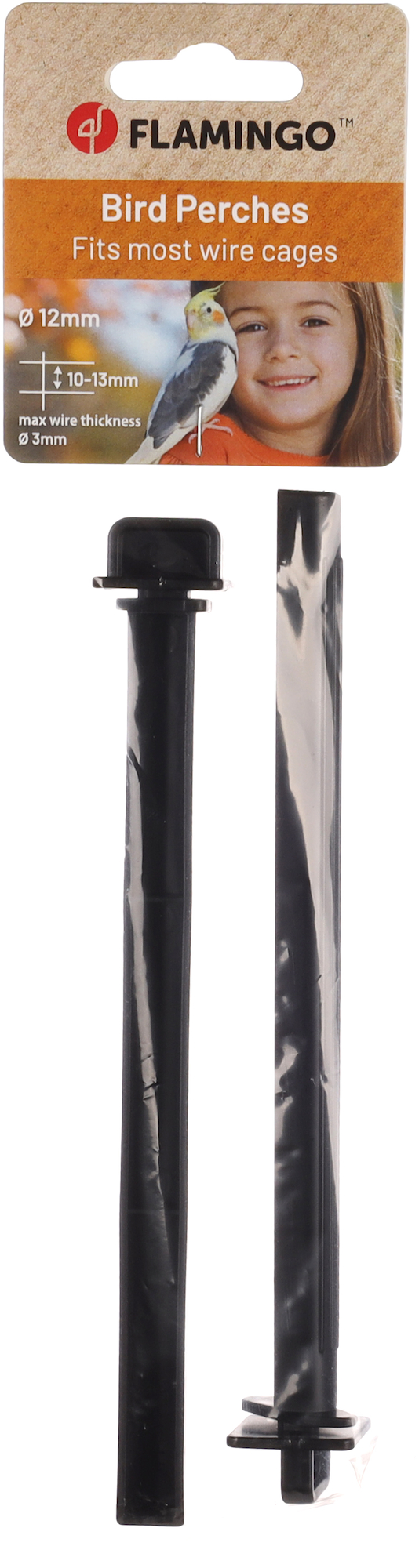 Flamingo Perch Orville Black - Plastic