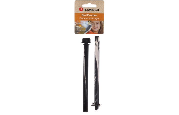 Flamingo Posatoio Orville Nero - Plastica