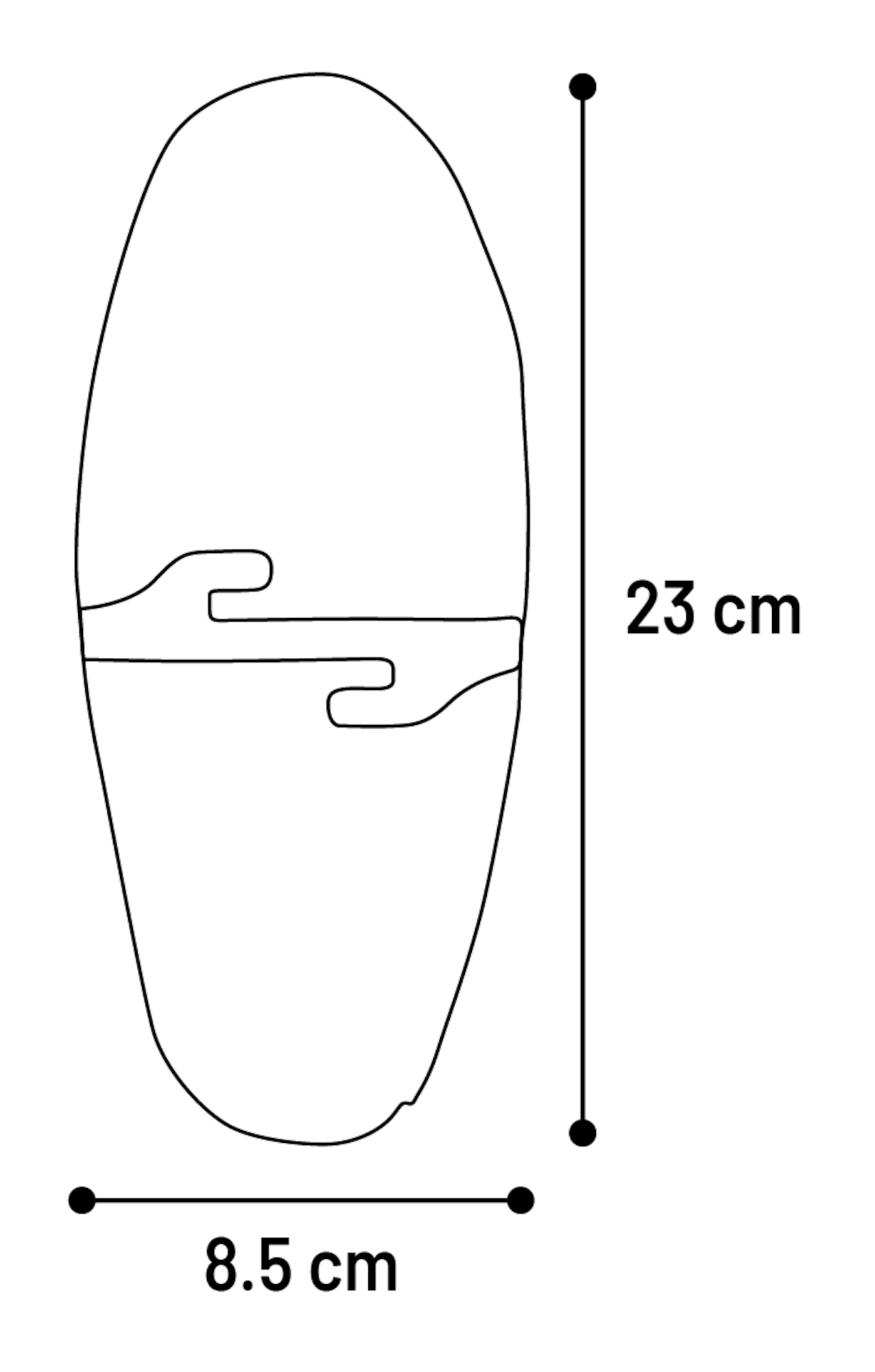 Flamingo Sepia shell Becco White