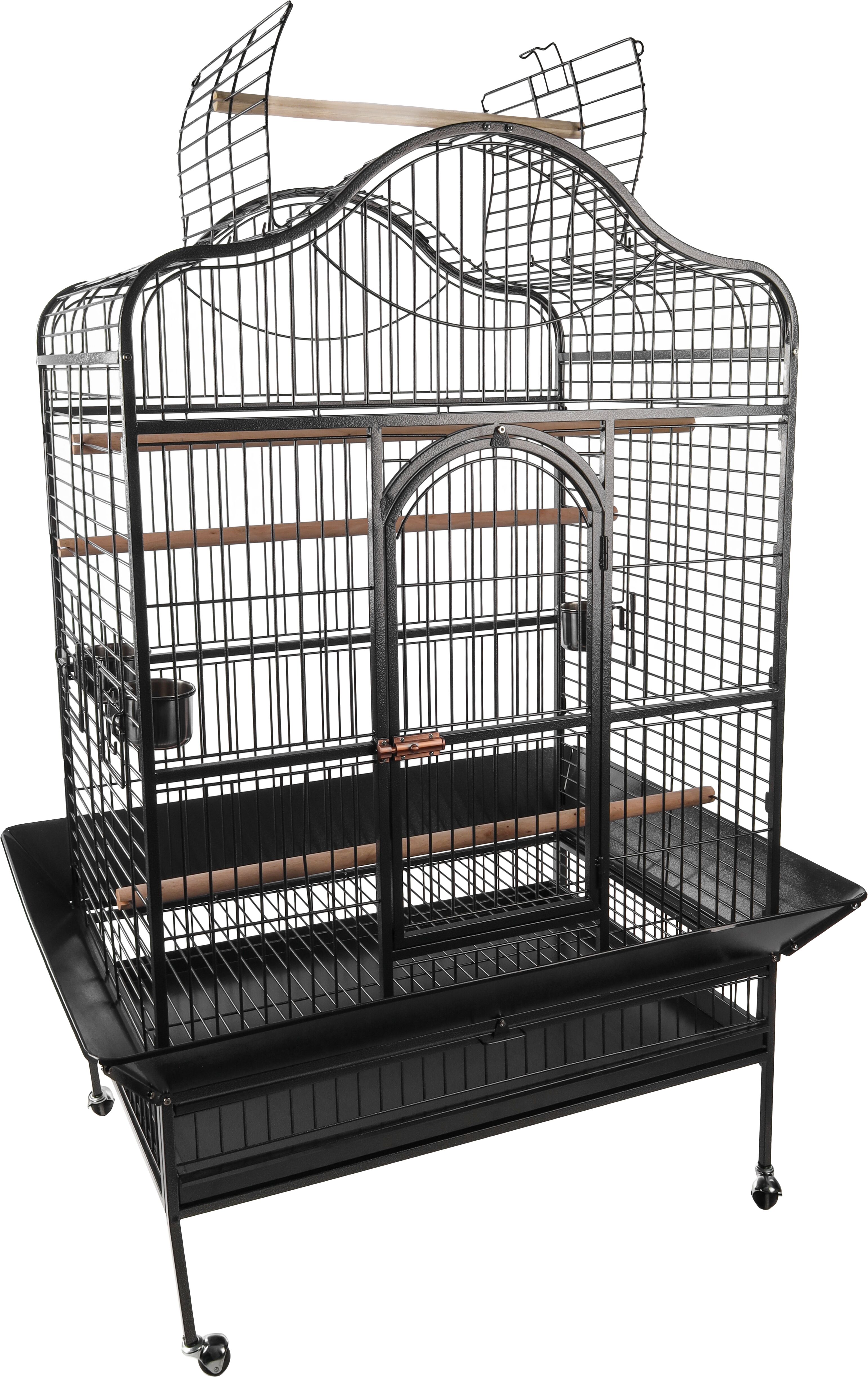 Parrot cage Paros Anthracite | 110487 | Flamingo Pet Products