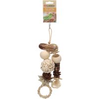 Flamingo Juguete para periquitos Jani  Marrón