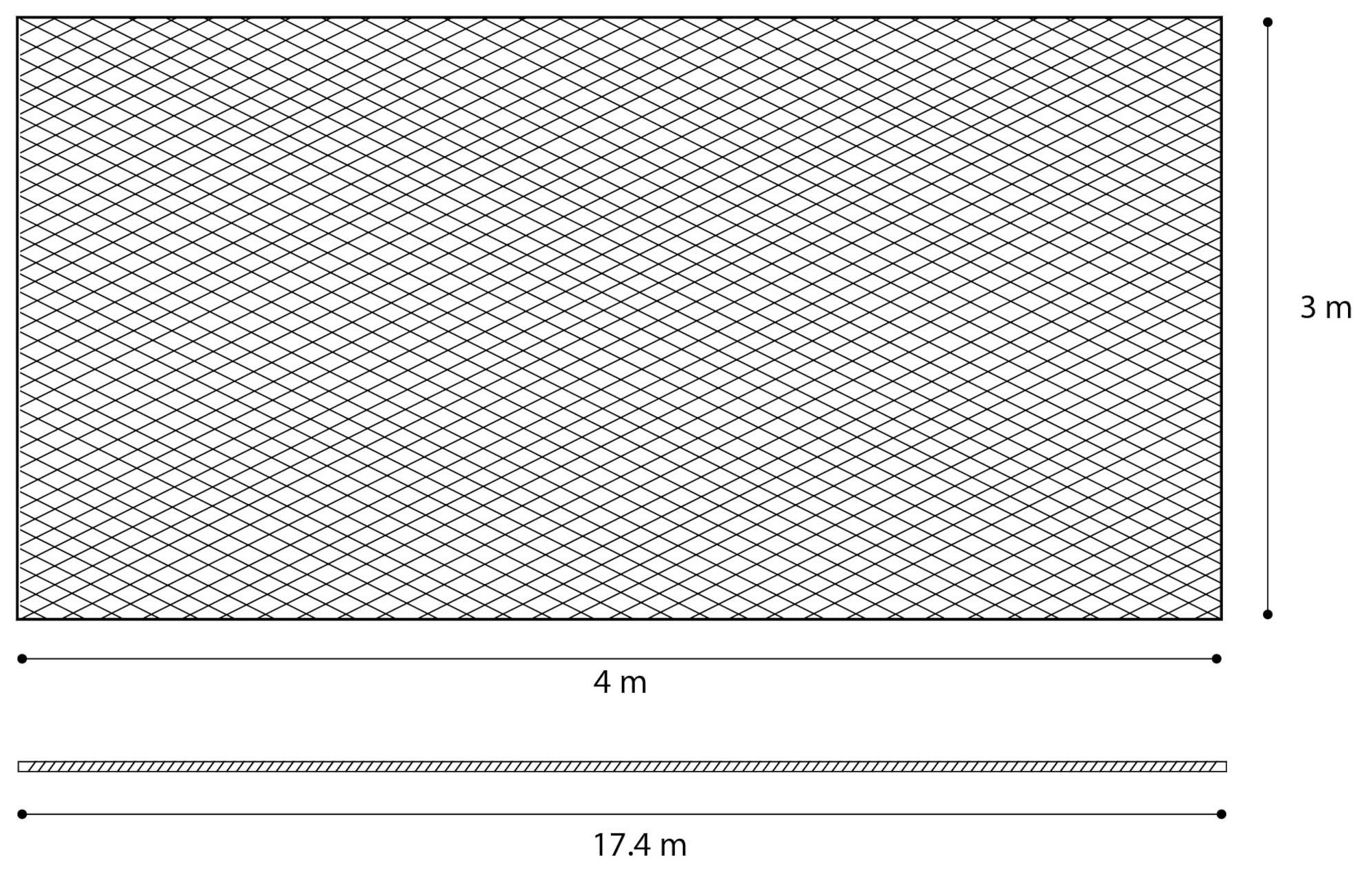 Flamingo Safety net Sekura Black