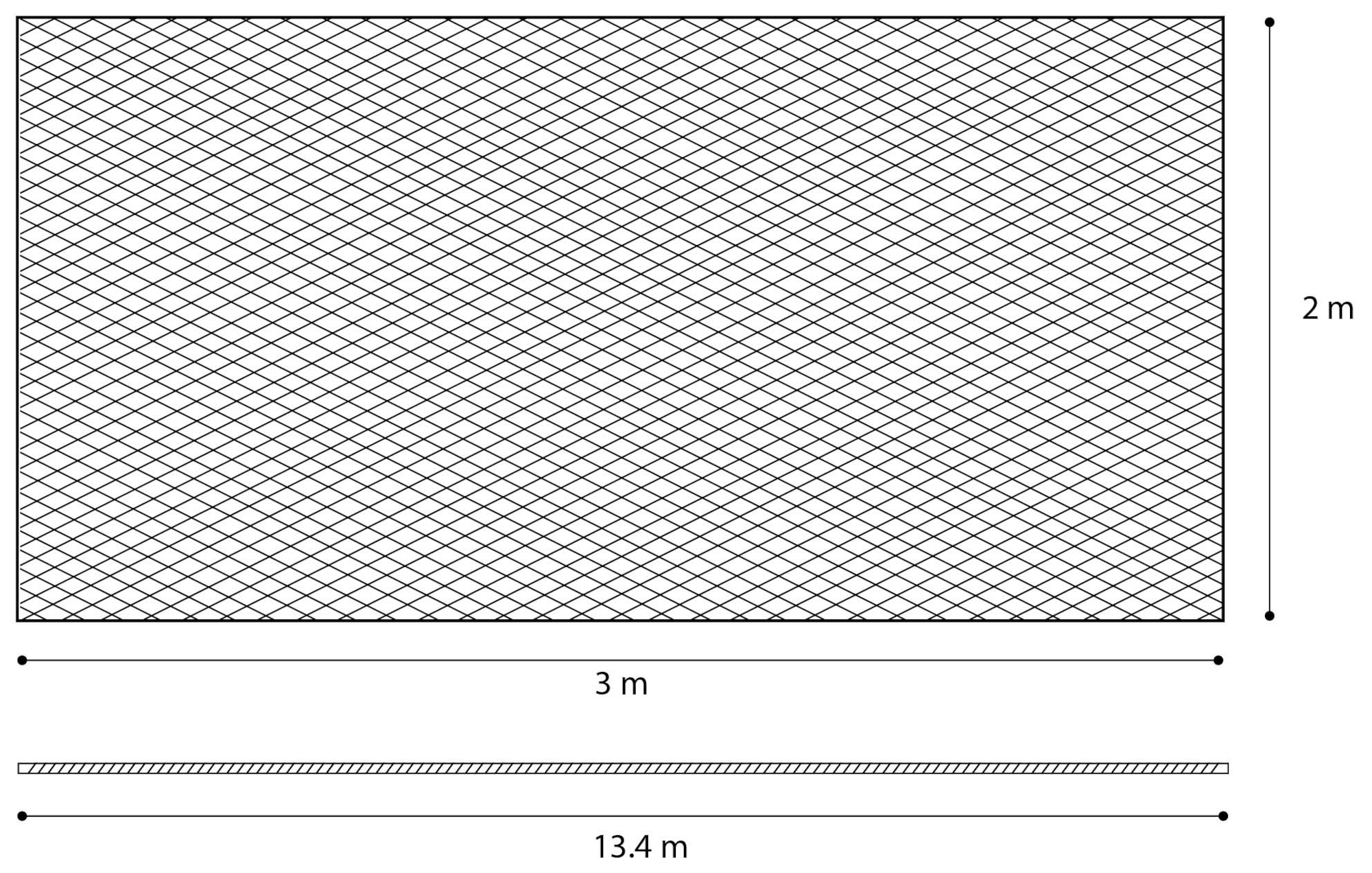 Flamingo Safety net Sekura Black