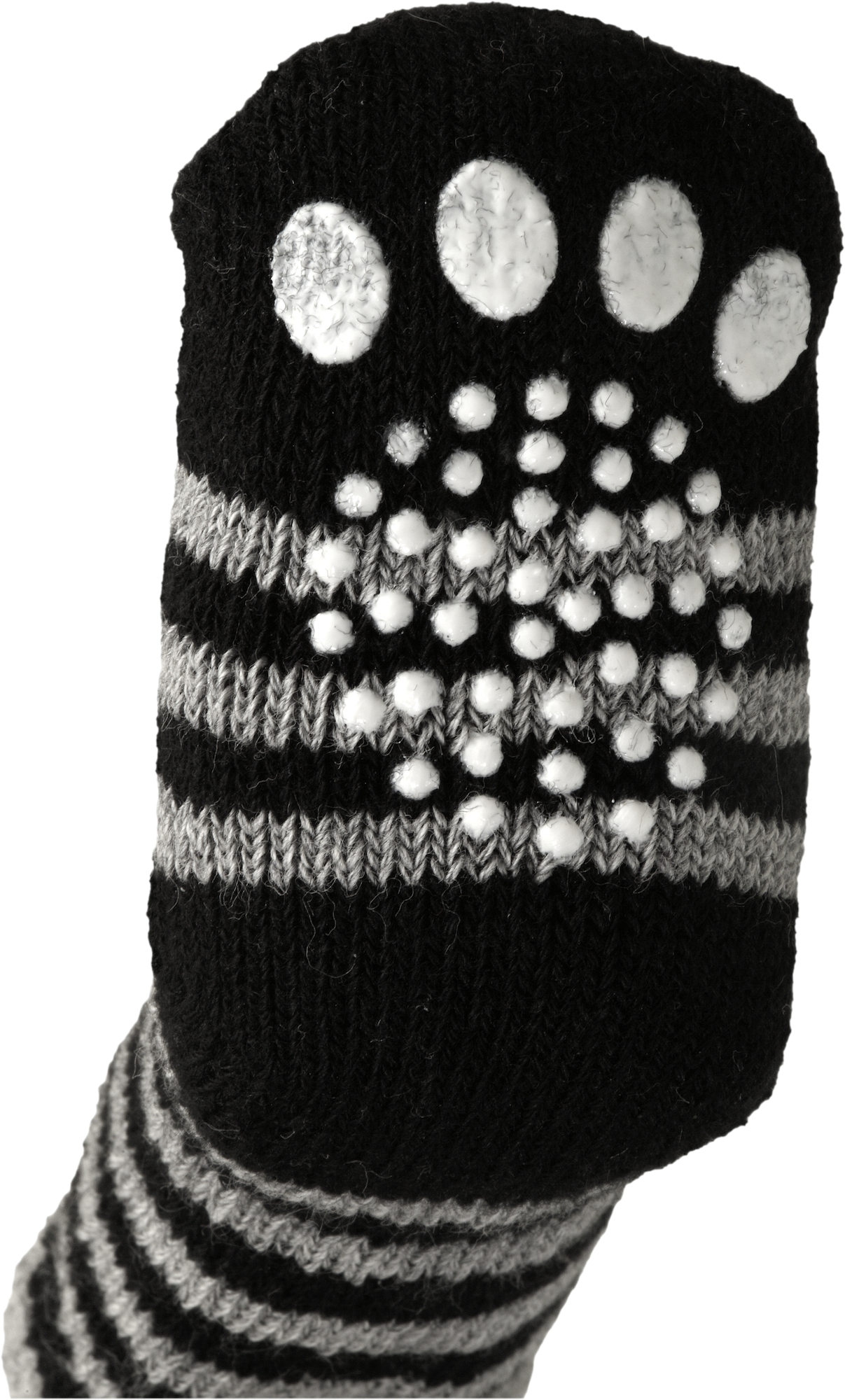 Flamingo Socks Sockies 4 pcs Black & Grey