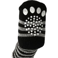 Flamingo Sokken Sockies 4 st Zwart & Grijs
