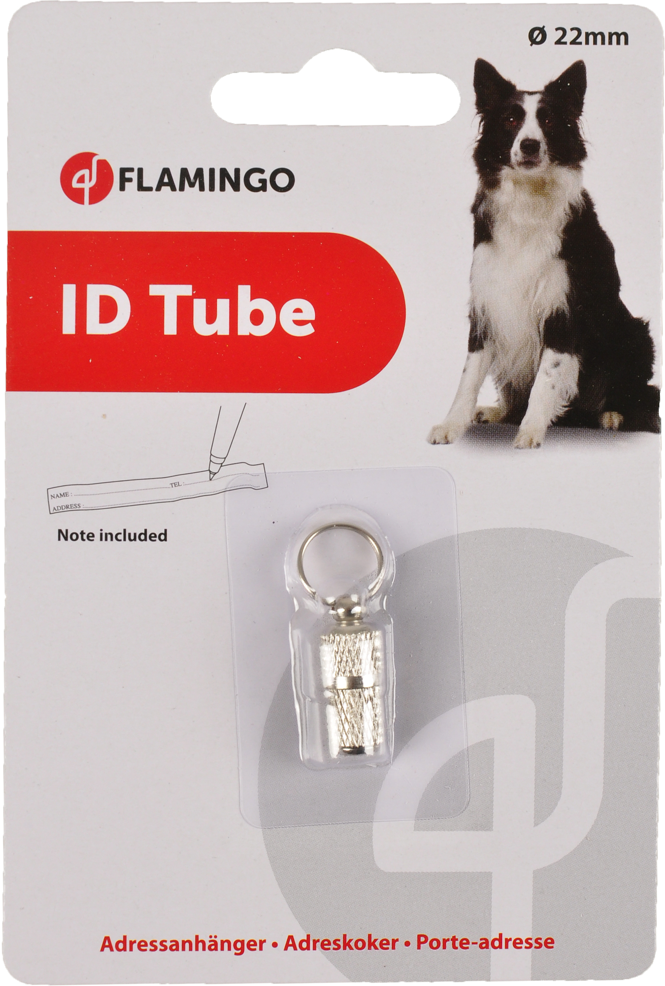 Flamingo Address tube Timo Silver