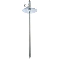 Flamingo Grondpin Tapu Zilver