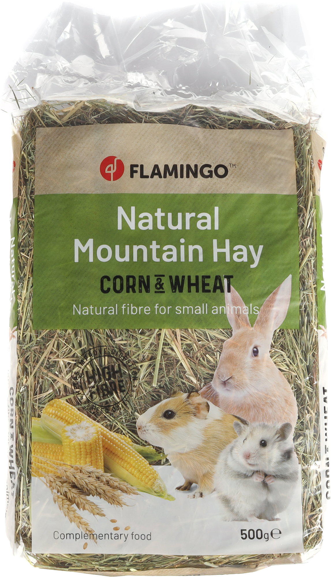 Flamingo Snacks Mountain hay Wheat & Corn 