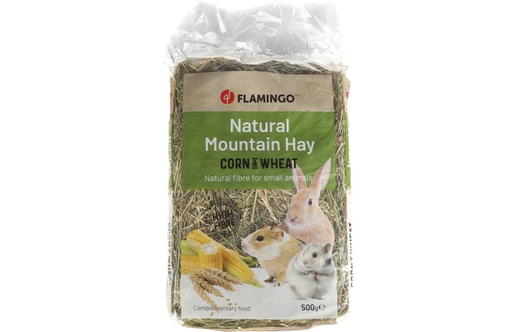 Flamingo Snacks Mountain hay Wheat & Corn 