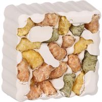 Flamingo Snacks Knibbles Nagestein Mais 