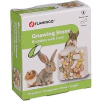 Flamingo Snacks Knibbles Nagestein Mais 