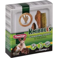 Flamingo Snacks Knibbles Nagestein mit Getreide 