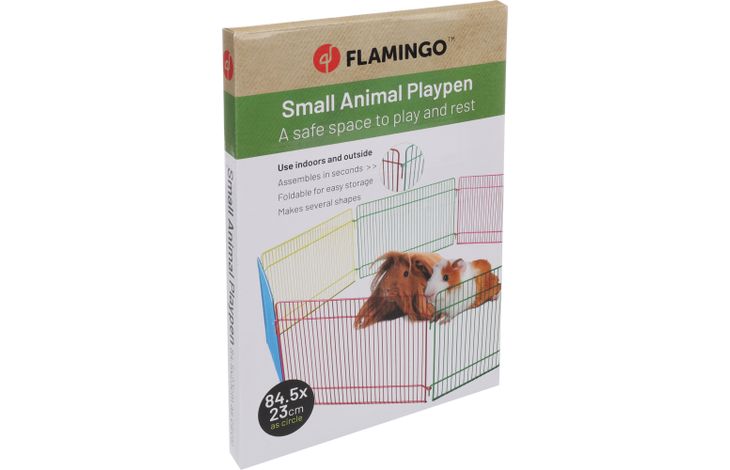 Flamingo Ren Meerkleurig