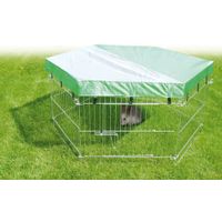 Flamingo Schaduwnet Hexagon Groen