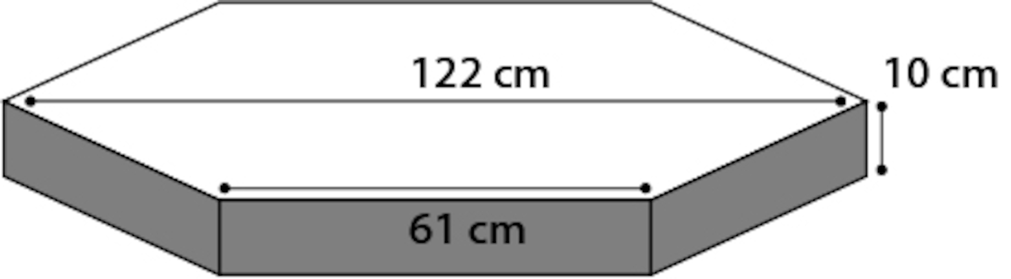 Flamingo Shade net Hexagon Green