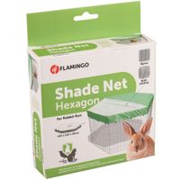 Flamingo Schaduwnet Hexagon Groen