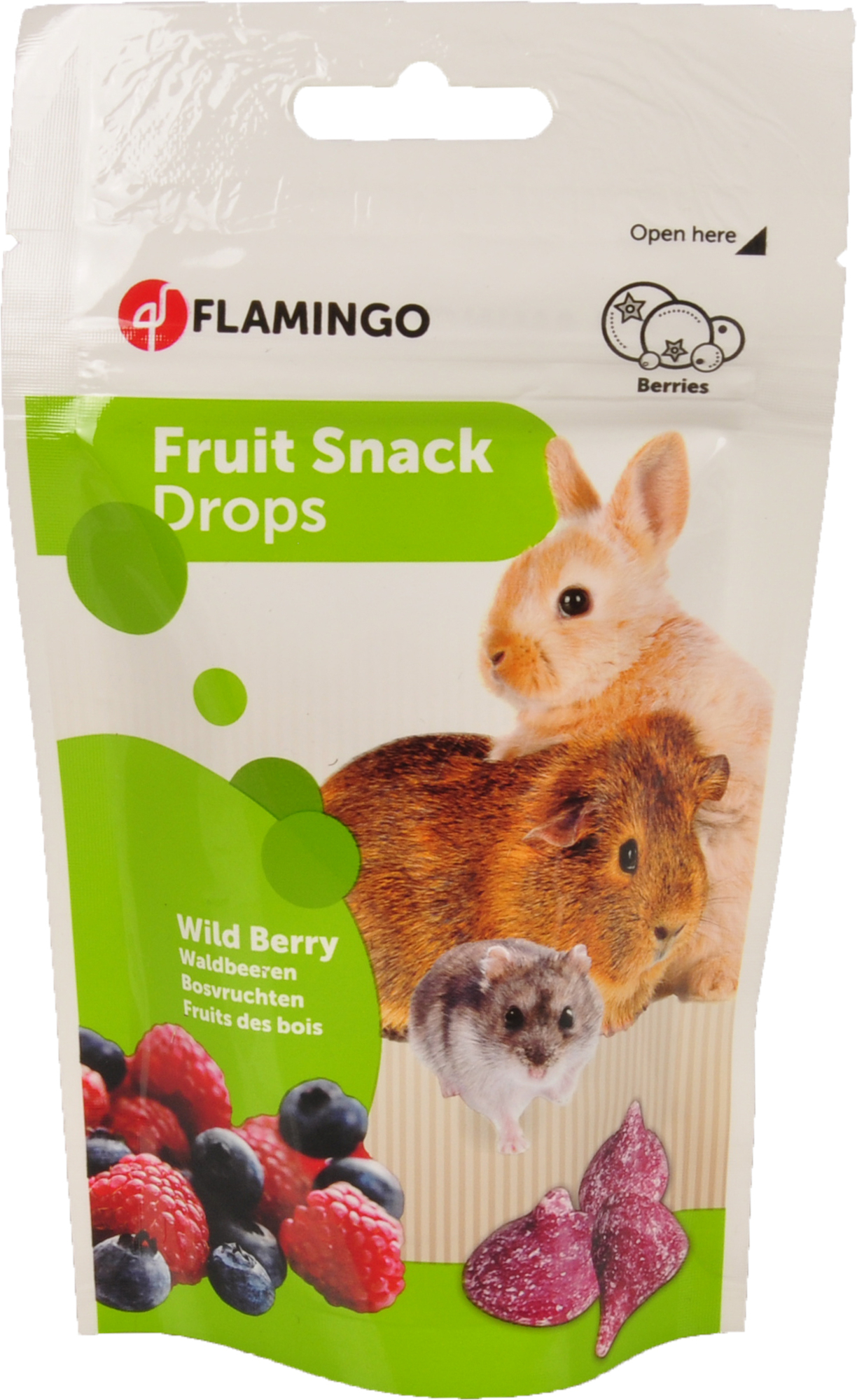 Flamingo Snacks Drops Forest fruit 