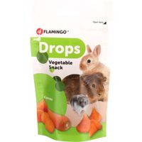 Flamingo Snack Drops met wortel 