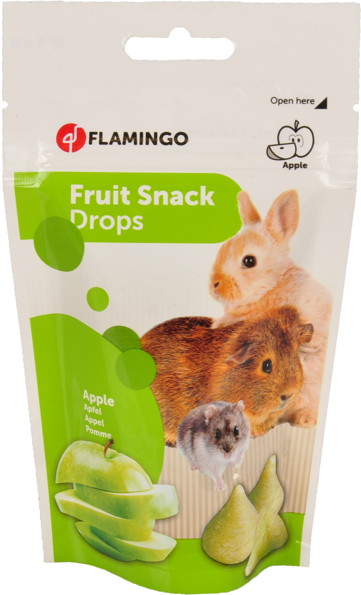 Flamingo Snacks Drops with apple 