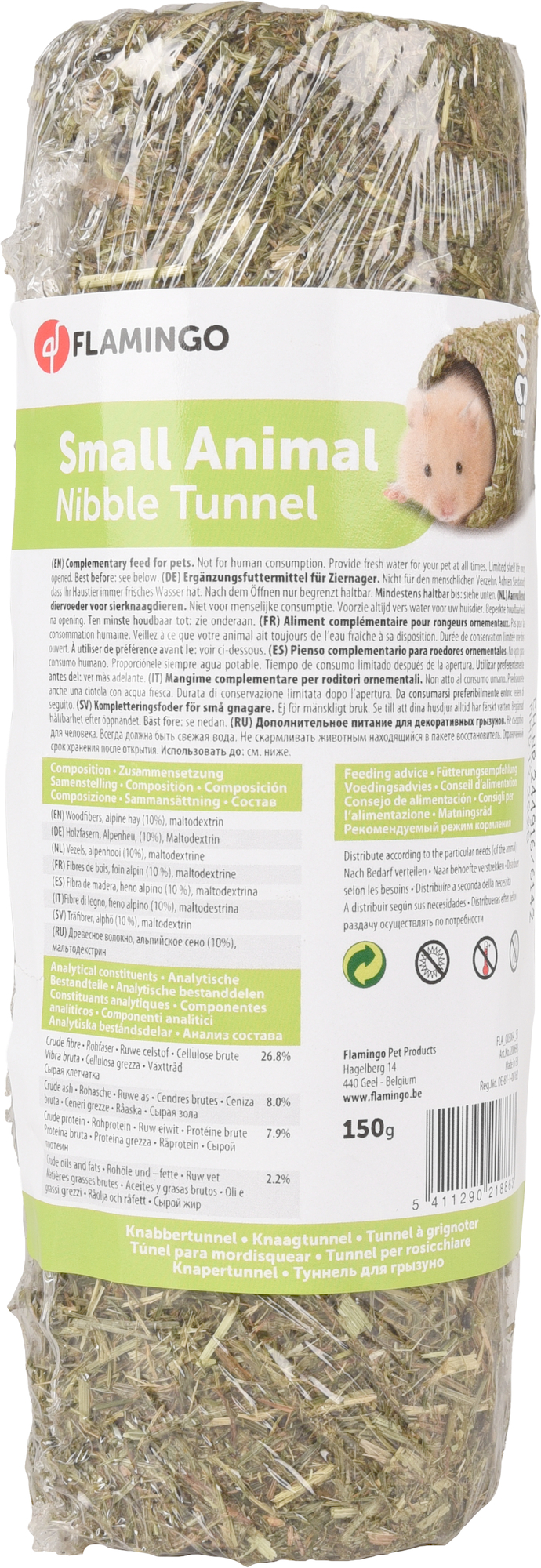 Flamingo Snacks Tubez Nibble tunnel 