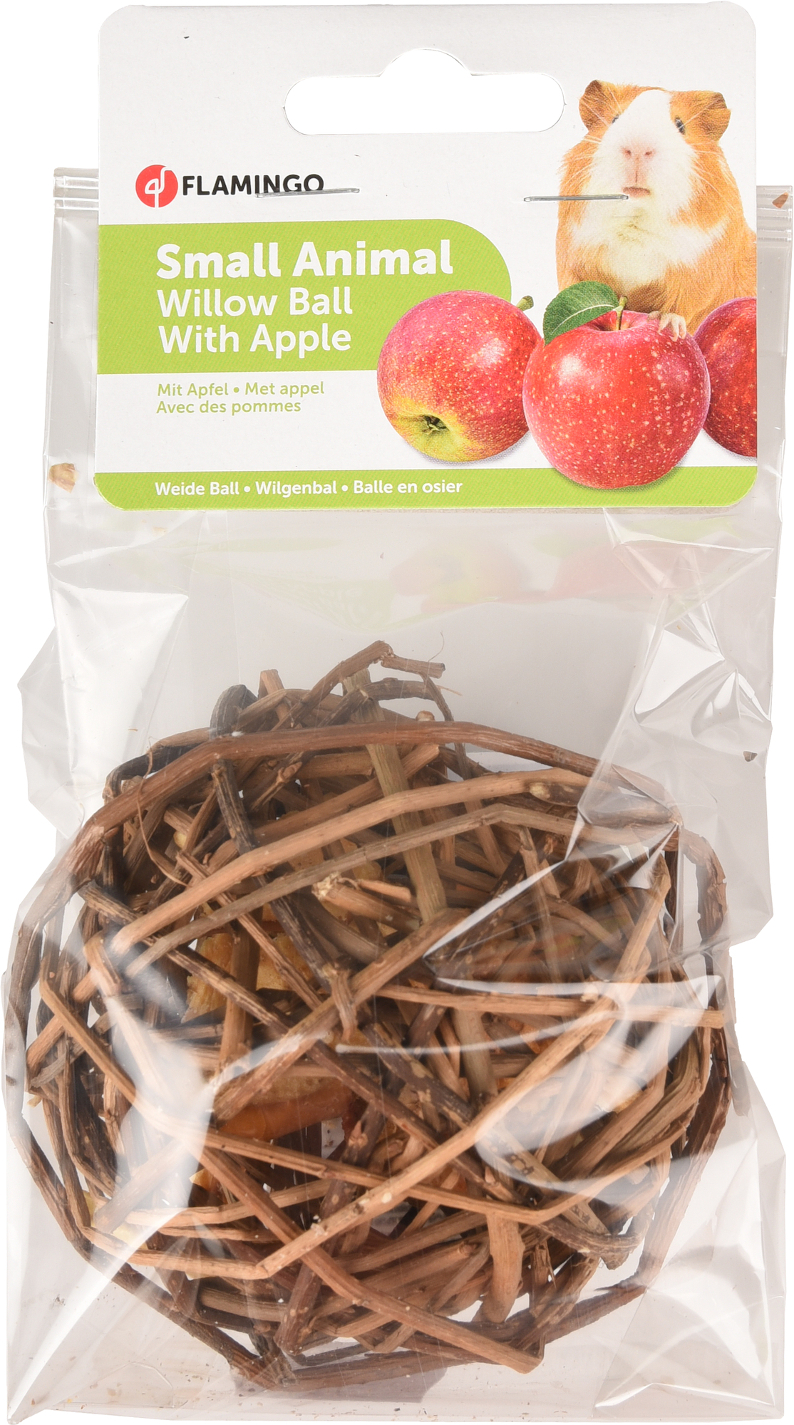 Flamingo Snacks Willow Willow ball with apple 