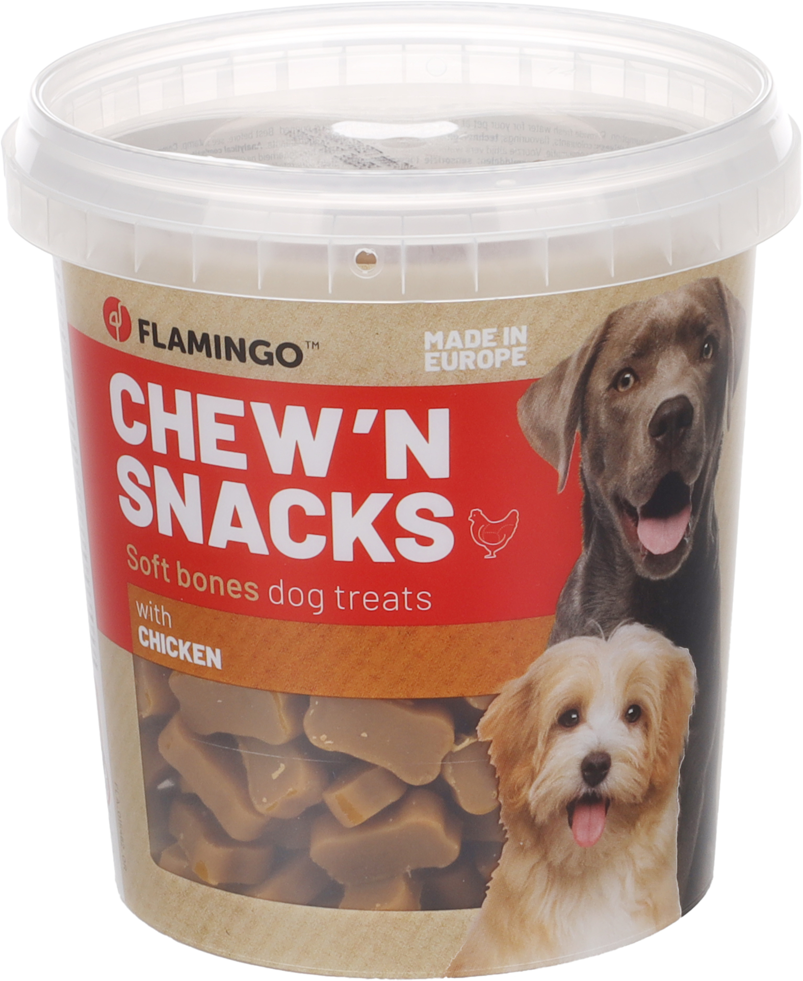 Flamingo Chew'n Snack Bones with chicken 