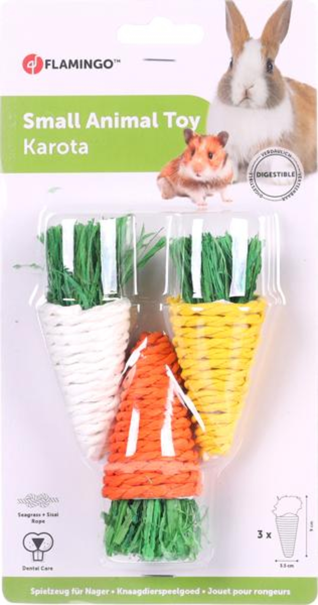 Flamingo Toy Karota Carrot Mix