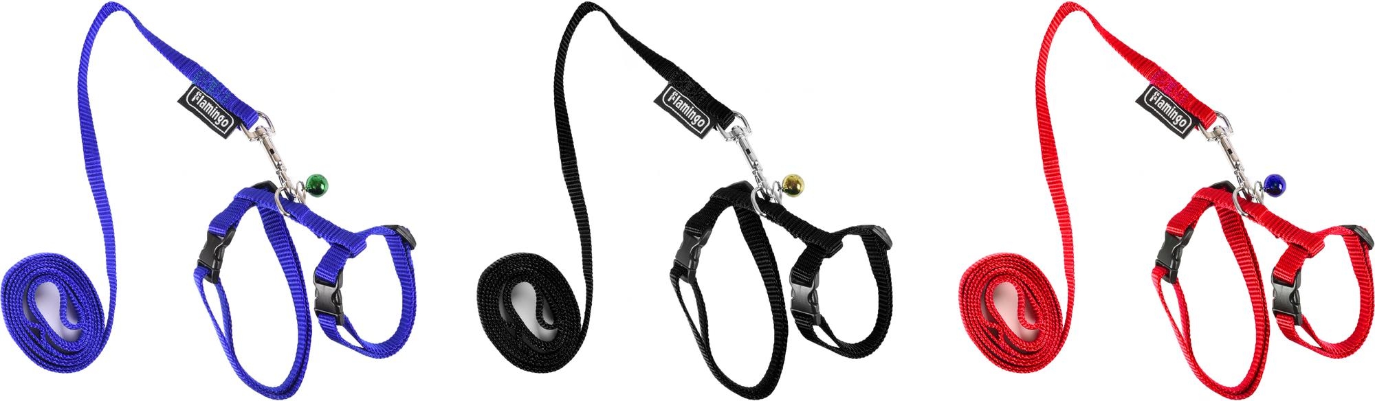 Flamingo Harness with leash Multiple colours