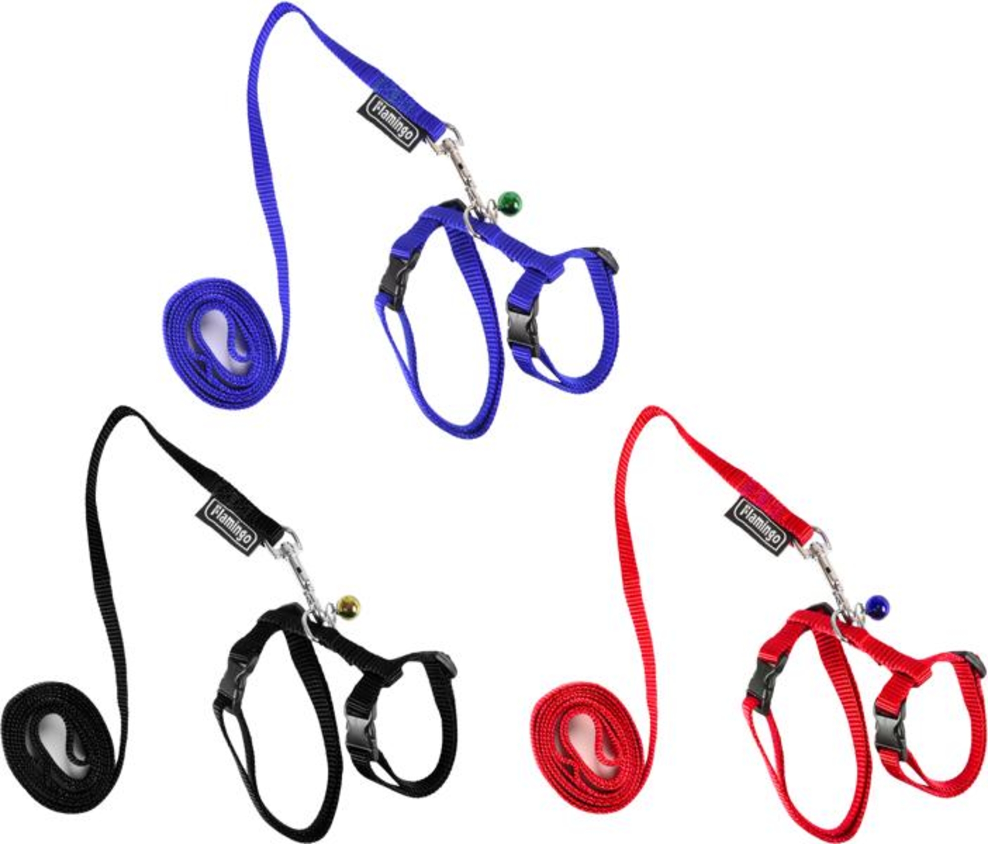 Flamingo Harness with leash Multiple colours