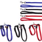  Harness with leash Multiple colours