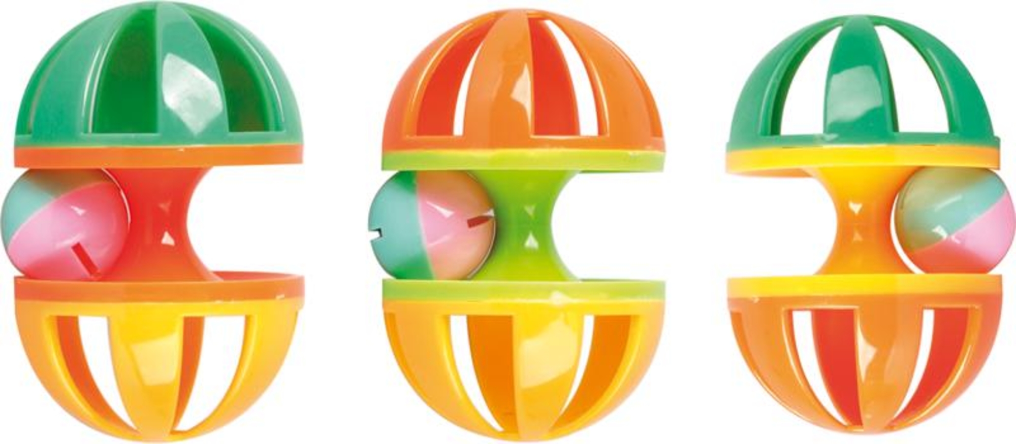 Flamingo Toy Jimmy Rattle with ball Multiple colours