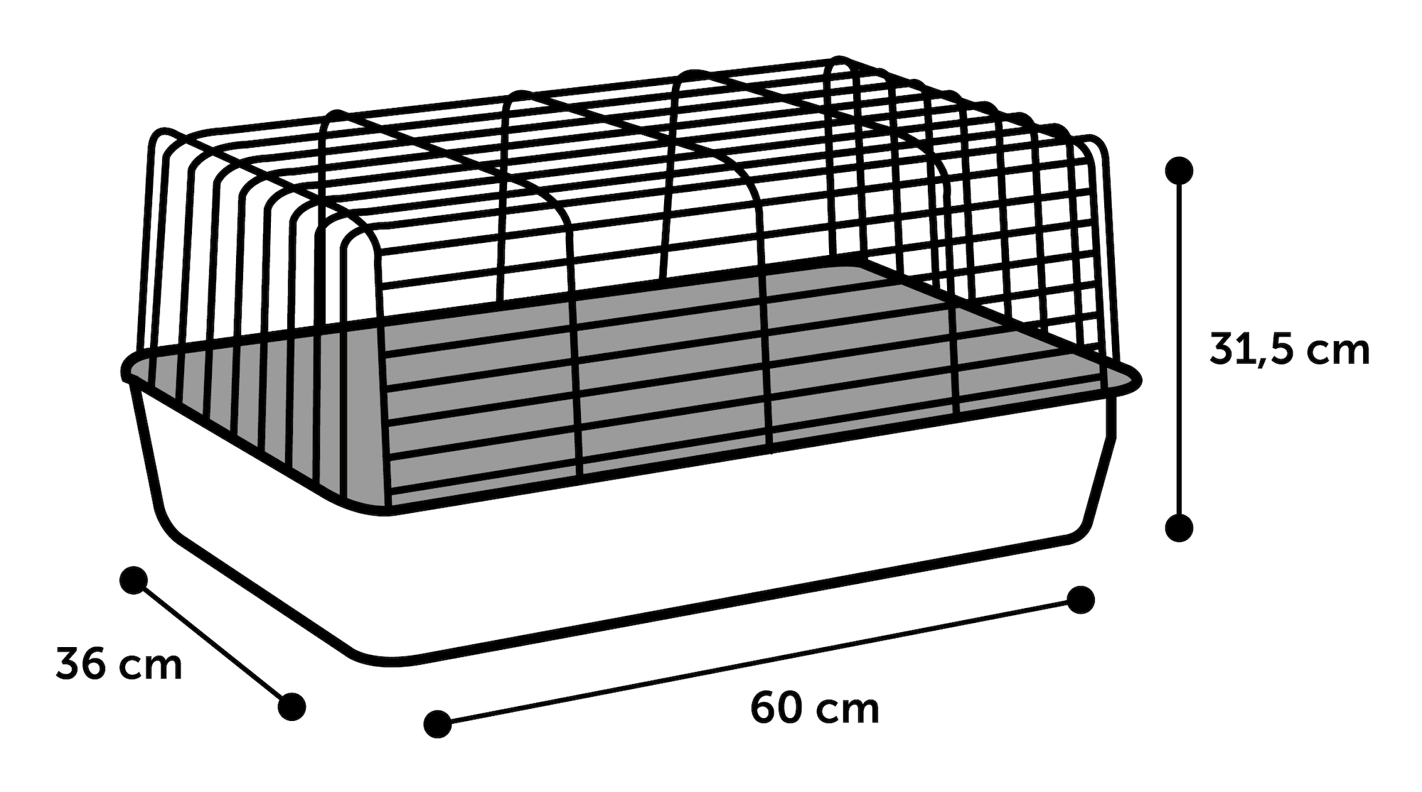 Flamingo Cage Sprinters Black Blue
