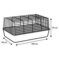 Flamingo Cage Sprinters Black Ivory
