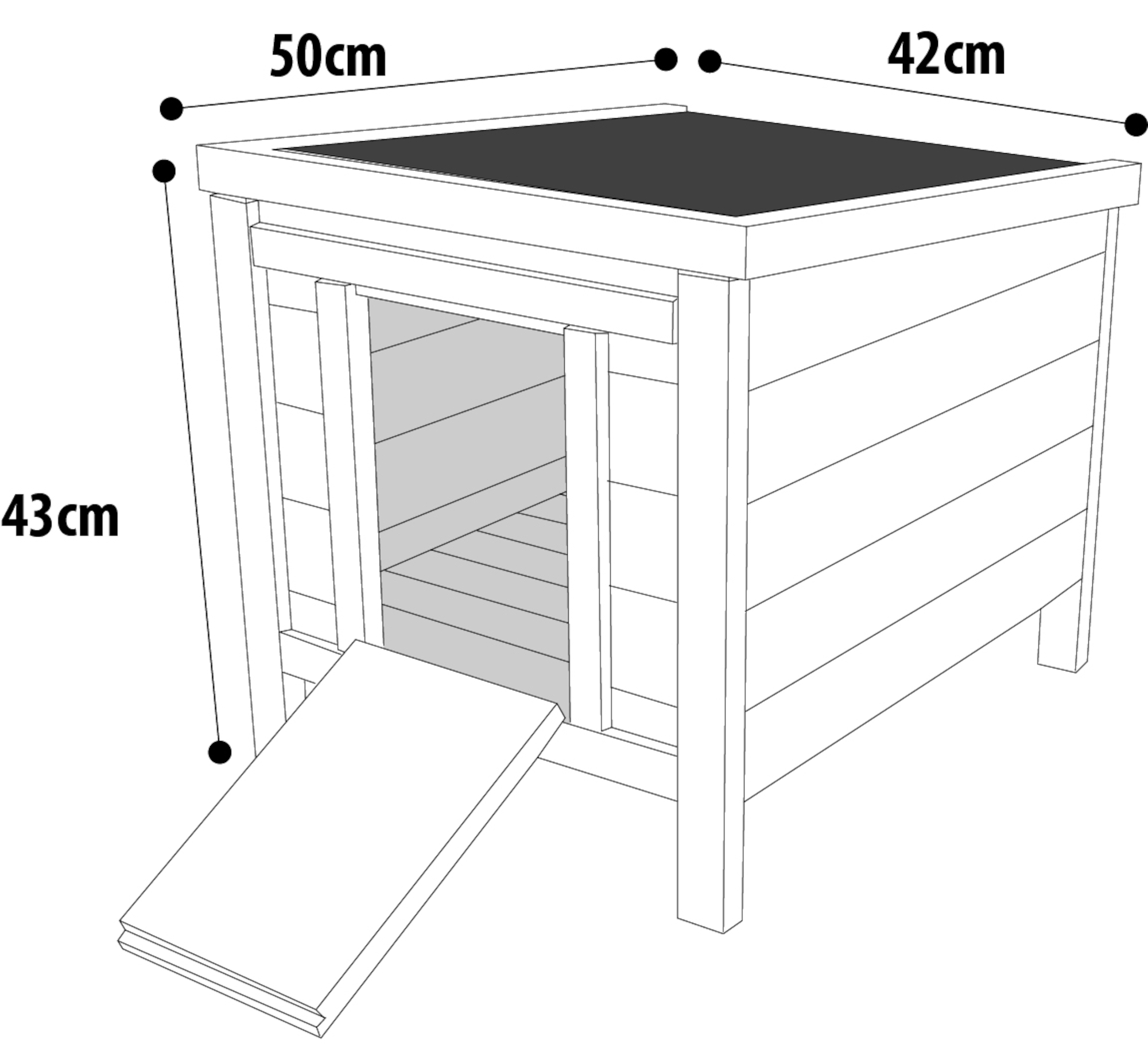 Flamingo Slaaphok Cosy Classic Naturel