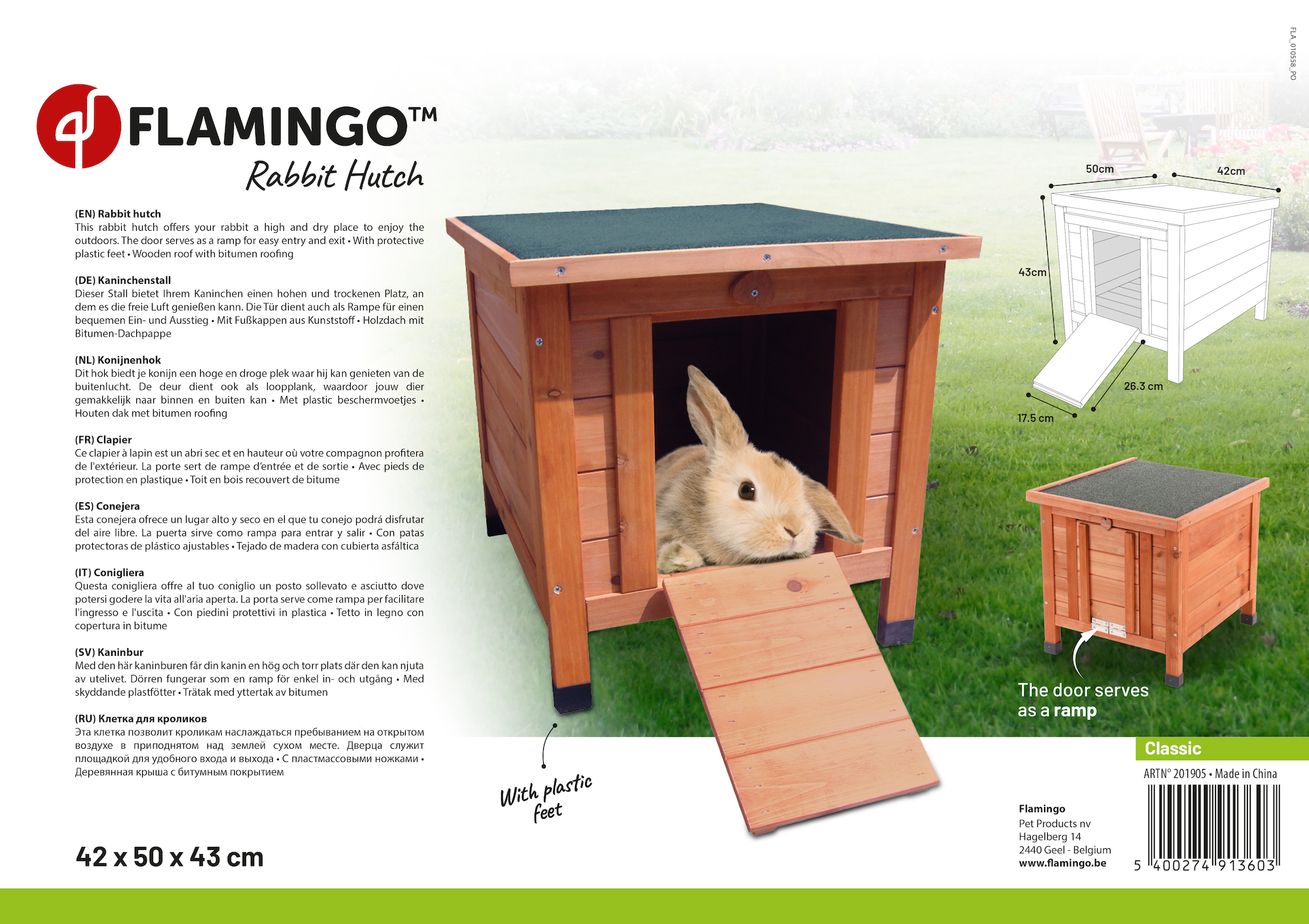 Cosy pet 2024 rabbit hutch