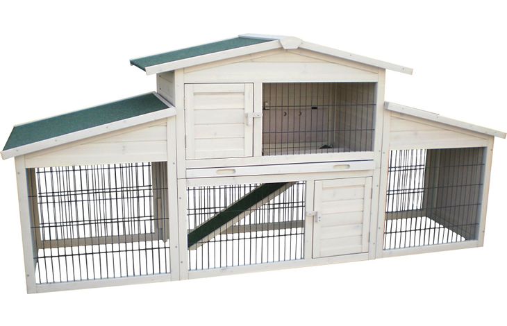 Flamingo Casetta per conigli Villa Scandic Grigio