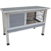 Flamingo Conejera para conejo Bugs Cottage Gris