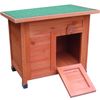 Kaninchenstall Domo Classic Braun