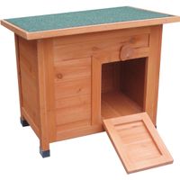Flamingo Rabbit hutch Domo Classic Brown