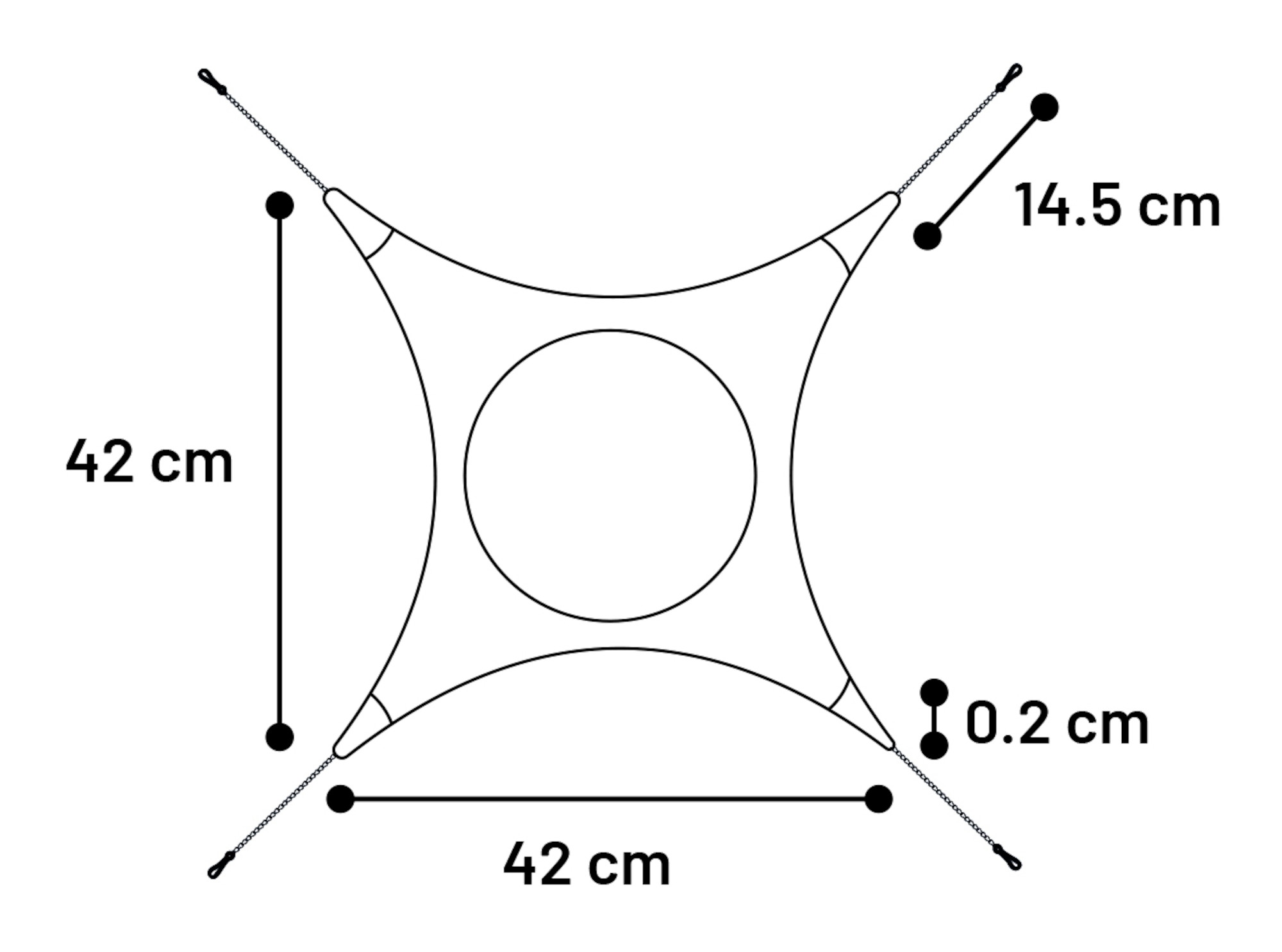 Flamingo Amaca Buck Azzurro